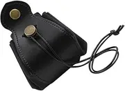 Portable Drawstring Dice Bag Elegant Storage Pouch for Game Dice and Jewelry Black Organizer for Beads and Small Items