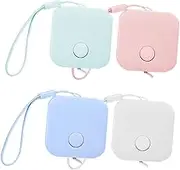 ERINGOGO Retractable Tape Measure 4pcs Mini Measuring Tape Tailor Measuring Tool 1.5m Body Measurement Device Practical for