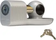 Master Lock Trailer Hitch Lock, Fits 1-7/8 in., 2 in., and Most 2-5/16 in. Tr...