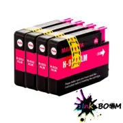 4 Magenta Ink Cartridge replace for HP 932XL 933XL OfficeJet 6600 6700 7110 7612