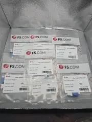 NEW SEALED 7 BAG FS.COM 10DB Fiber Optical Attenuator LC/UPC OS2 9/125 #48526