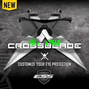 【可開發票】【ESS專賣】抗噪耳機可使用 ESS CROSSBLADE ONE 旗艦版軍規護目鏡 透明鏡片版