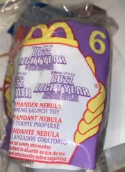 New Sealed 2001 McDonalds Happy Meal Toys Buzz Lightyear #6 Commander Nebula