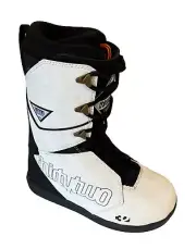 Thirtytwo Lashed Men's Snowboard Boot Size 9 White/Black '2024/25'