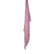 Knitted Oslo Baby Pink Throw Rug