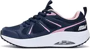 [BiNHam] Women's Walking Shoes with Arch Support Comfortable Shape Air Tennis Sneakers for Gym Workout