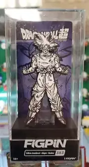 Dragon Ball figpin lot -15 Pins(NYCC 2019 SSJ3 Goku #291, ECCC 2020 UIGoku #383)