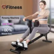 Hydraulic Rowing Machine Exercise Home Gym Cardio Rower Resistance Fitness