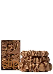 Slip Silk Assorted Scrunchies - Copper