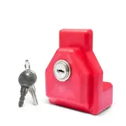 035150 Red Universal Glad Hand Lock With Two Keys