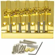 NEW Hipshot 5-String KICKASS High Mass Bass BRIDGE for Fender® Squier® - GOLD