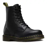 Dr.Martens- Black 8 Hole Boot - 11822002 -1460 - Nappa Leather