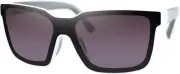Bobster Boost Sunglasses OSFA Gloss White/ Matte Grey Purple Hd/Slvr Mir
