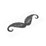 Beard Mustache Stickers Skin Protection SelfAdhesive Nose Waxing Kit For Men WPD