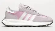 Size 5- Adidas Originals Big Kids Retropy E5, Bliss Lilac/White/Silver Dawn.