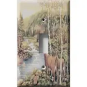 SnazzySwitch Deer Creek Decorative Light Switch Plate Cover