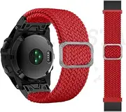 [BCMCBV] 22mm 26mm Nylon Strap For Coros VERTIX/VERTIX 2 Quick Release Smart Watch Band For Garmin Fenix 5 5X Plus 6 6X Pro 7 7X