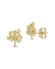 Ember Fine Jewelry 14K Tree of Life Earrings