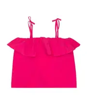 TWINSET Kids Ruffle Strap Top 14Y,12Y Pink