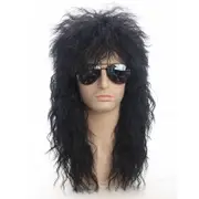 80s Rock Long Curly Wig