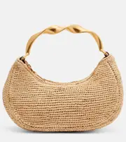 [Simkhai] Simkhai Nixi Mini raffia tote bag One Size beige