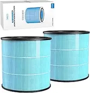 AIRTOK Air Purifier AP 0601 Replacement Filters 2-Pack, H13 True HEPA Filter, Activated Carbon Filter and more,2022 Upgrade