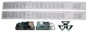 Massey Ferguson System MF 35 MF35 835 Tractor Bonnet Decal Sticker Set