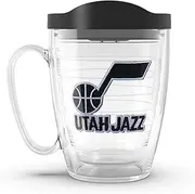Tervis NBA Utah Jazz - Primary Logo Made in USA Double Walled Insulated Tumbler Travel Cup Keeps Drinks Cold & Hot, 16oz Mug, Classic