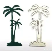 Palm Tree Cutting Die Beach Island Tropical Scrapbooking Card Making Trees