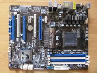 A.AM3+/FX主機板-華擎970 EXTREME4 DDR3雙通道 7.1聲道 八核 固態電容 SLI直購價2680