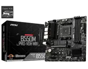 MSI B550M PRO-VDH WIFI AM4 MATX MB 4xDDR4 3xPCIE 2xM.2 HDMI VGA DP RAID LAN 4xSATAIII 5xUSB3.2 6xUSB2.0 B550M PRO-VDH WIFI