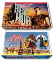 Marx "Ben Hur" Playset Box OR "The War Lord" Play Set Box
