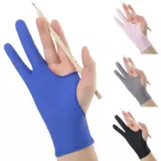 Two Finger Anti-fouling Glove Drawing & Pen Graphic Tablet Pad For Artist