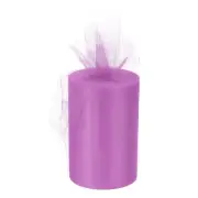 Tulle Rolls Fabric Spools 6" 100 Yards Pink Purple for Wrapping Wedding