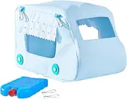 Bird Hammock Cage - Parrot Nest Bed | Plush Car-Style Nest Hut, Hanging Bird Bed for Parrot, Cockatiel, Lovebird, Cockatiel Hammock, Soft Snuggle Tent | Small Pet House for Cage Comfort