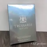 【克里夫香水店】TRUSSARDI BLUE LAND 男性淡香水100ML