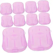 GANAZONO 15 Pack Travel Soap Sheets Portable Hand Washing Soap Slices for Outdoor Camping Travel Supplies Safe Gentle for Skin
