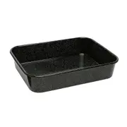 Wiltshire Vitreous Enamel Small Rectangular Roasting Cooking Pan Tray 33x24cm