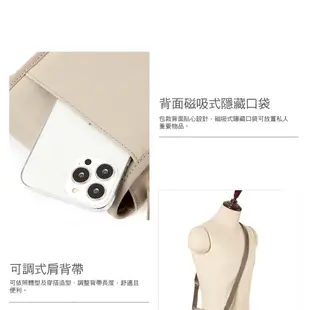 Samsonite RED 新秀麗 迷你斜肩包/側背包/斜背包/肩背包/女包 NOBERT 輕量中性簡約_黑/藍/米