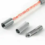 Microblading Permanent Manual Tebori 3D Makeup Eyebrow Tattoo Pen Pink 3 IN 1 f