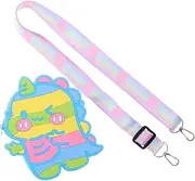[ANDRESLAD] Cute Dinosaur Coin Purse Kids Crossbody Bag Mini Bag for Girls Boys Silicone Wallet