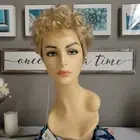 KAITLYN Envy MEDIUM BLONDE Sassy Crop Curly Top Short Pixie Wig Adorable