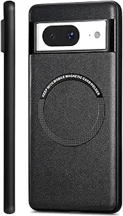 [RUNGOS] for Google Pixel 7a Case Magsafe [Stable Magnetic] [Slim Fit] [Wireless Charging] [10Ft Drop Tested] Shockproof Case for Google Pixel 7a Phone, Pixel 7a Magsafe Case Cover 6.1 Inch 2023 (Black)