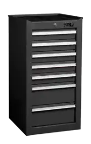 SP Tools Side Cabinet 7 Drawer Black SP40131