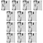 NATURE MAGICK B&W MARBLE MONOGRAM 2 LEATHER BOOK CASE FOR SAMSUNG PHONES 1