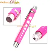 LED Pen Light with Pupil Gauge +Reuseable For Doctor Pocket Diagnostic