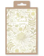 [Simson] Note Cards Box of 10 Thank You in Multi