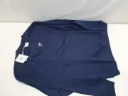 G306 GYMSHARK Oversize Training Fleece Sweatshirt Ash Blue Womens Size XS