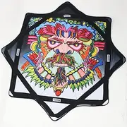 Mougee Star - Spinning Cloth - Juggling and Skill Toy (Psychedelic Grump)
