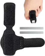Toe Splint,Breathable Broken Toe Wraps | Toe Straighteners, Reusable Toe Wraps, Cushioned Broken Toe Splint for Men, Women, Toe Alignment